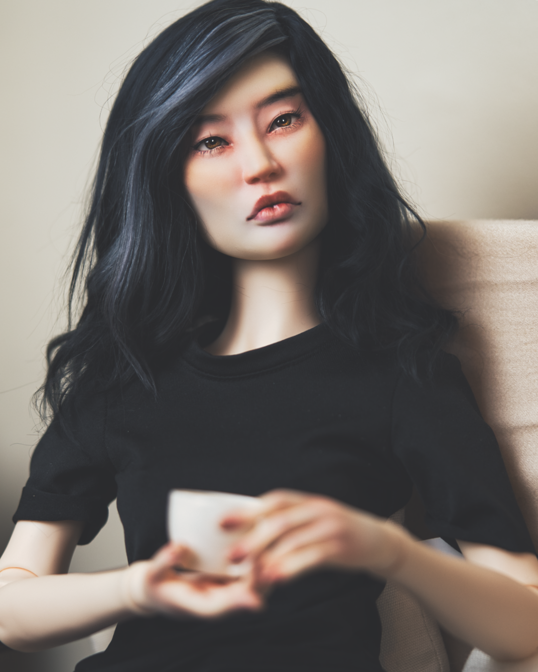 A female asian doll