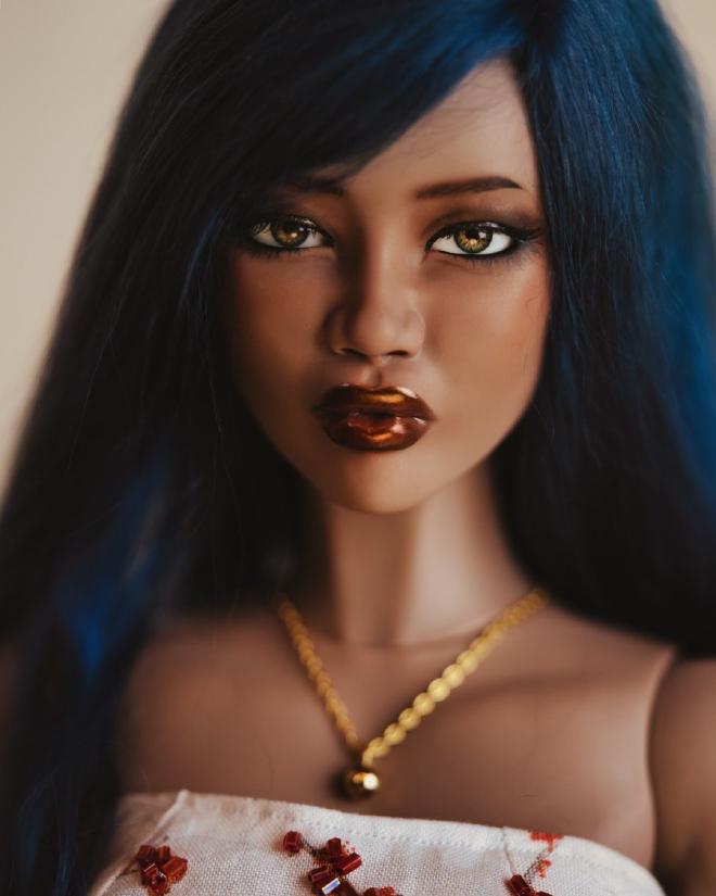 Black female doll